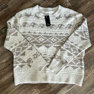 Soft knit sweater